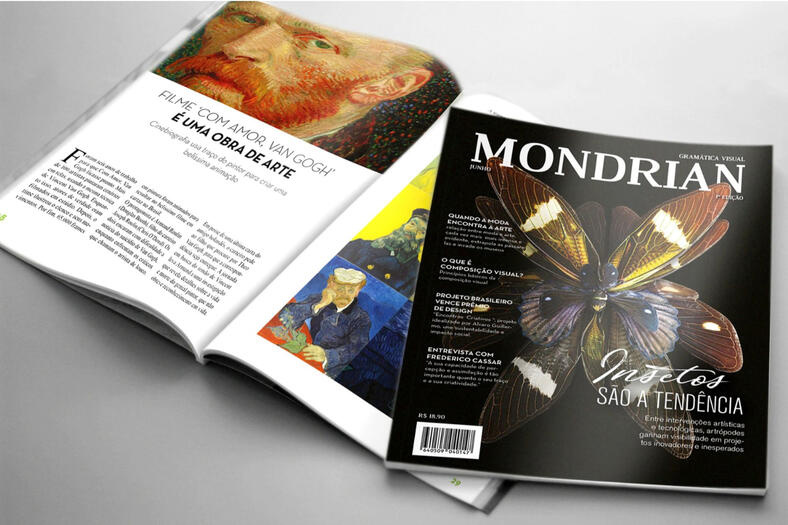 Ferramentas: Adobe Illustrator, Adobe InDesign.